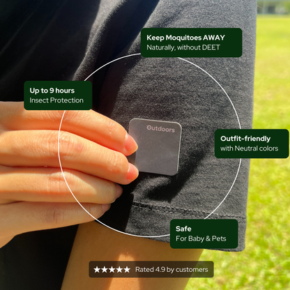 Outdoors Mosquito Repellent Patch Singapore — DEET-Free